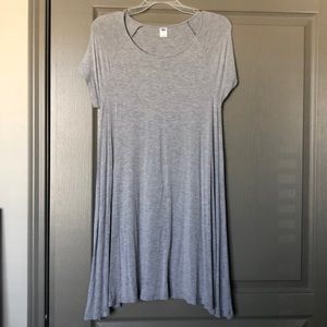 Short sleeve t-shirt swing dress